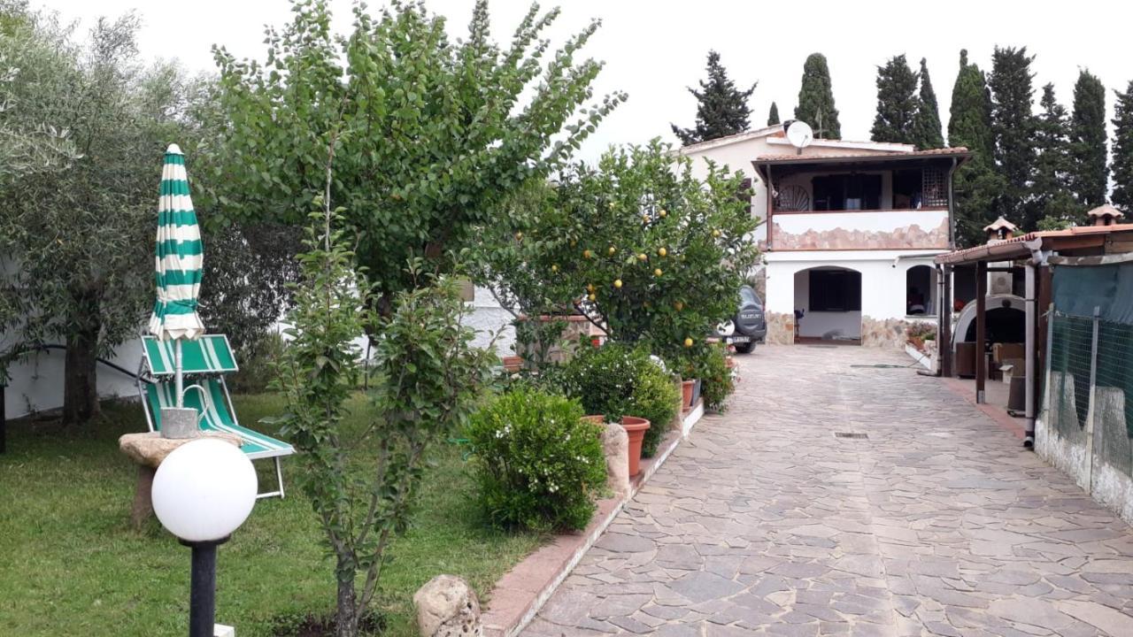 Villa 18 Via Sa Salina Portopino Porto Pino Exterior foto